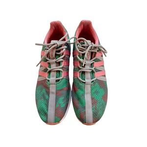 Adidas SL Loop Runner Green Pink Tropical Palm Camo Sneakers C77011 Womens 9